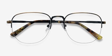Bronze Ritual -  Vintage Métal Lunettes de vue