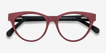 Berry Red Jane Birkin -  Mode Acétate Lunettes de vue