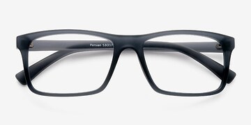 Matte Gray Persian -  Classiques Plastique Lunettes de vue