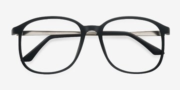 Matte Black Ithaca -  Vintage Plastique Lunettes de vue
