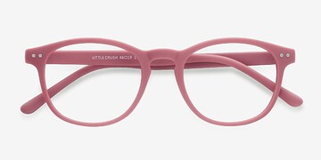 Matte Pink Little Crush -  Coloré Plastique Lunettes de vue
