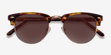 Golden Tortoise The Hamptons -  Acetate, Metal Lunettes de soleil
