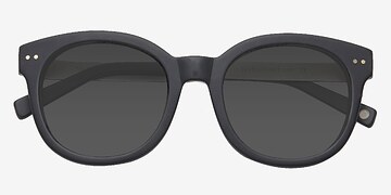 Matte Black Till Sunset -  Acetate, Metal Lunettes de soleil