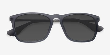 Matte Gray Bogota -  Acetate, Metal Lunettes de soleil