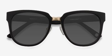Matte Black Haute Couture -  Acetate, Metal Lunettes de soleil
