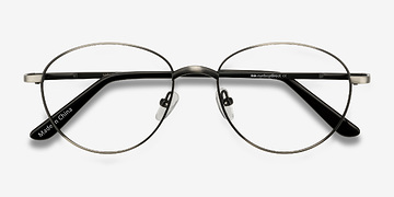 Gunmetal Nara -  Vintage Métal Lunettes de vue