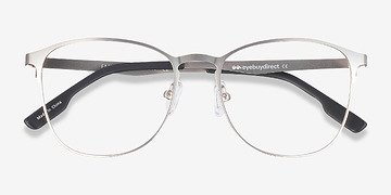 Argenté Ember -  Classiques Métal Lunettes de vue