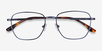 Bleu Throne -  Métal Lunettes de vue