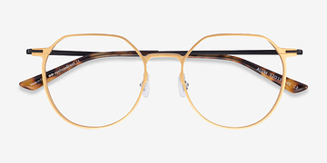 Gold & Black Alum -  Titanium Lunettes de vue