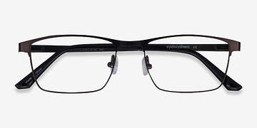 Noir Davis -  Plastic, Metal Lunettes de vue