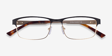 Black Gold Quest -  Métal Lunettes de vue