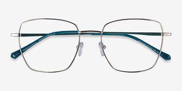 Silver Green Genuine -  Métal Lunettes de vue