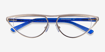 Doré Loom -  Métal Lunettes de vue