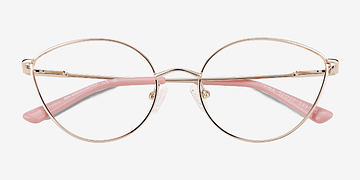 Shiny Rose Gold Trina -  Métal Lunettes de vue