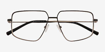 Black Matte Gunmetal Wyatt -  Métal Lunettes de vue