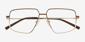 Gradient Matte Brown Wyatt -  Métal Lunettes de vue