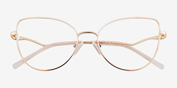 White Rose Gold Lee -  Métal Lunettes de vue
