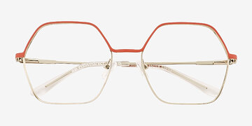 Coral Gold Mayfield -  Métal Lunettes de vue