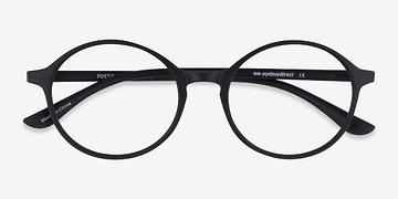 Matte Black Poetic -  Légèreté Plastique Lunettes de vue