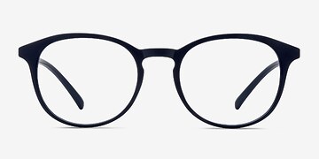 Matte Navy Brace -  Légèreté Plastique Lunettes de vue