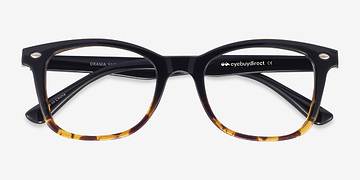 Black Brown Drama -  Plastique Lunettes de vue