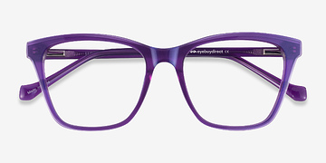 Iridescent Purple Luminescence -  Acétate Lunettes de vue