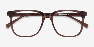 Clear Brown Latitude -  Acétate Lunettes de vue