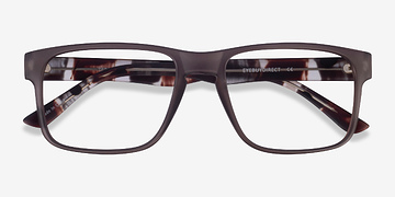 Gray Floral Terrain -  Plastique Lunettes de vue