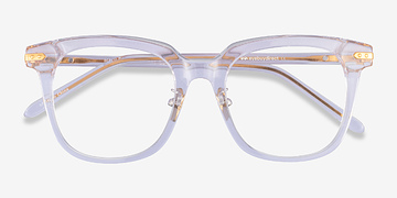 Clear Gold Hadley -  Métal Lunettes de vue