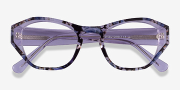 Purple Floral Daffodil -  Acétate Lunettes de vue