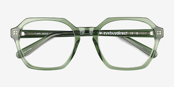 Crystal Green Flare -  Acétate Lunettes de vue