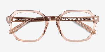 Crystal Brown Flare -  Acétate Lunettes de vue