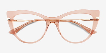 Crystal Pink Calla -  Métal Lunettes de vue