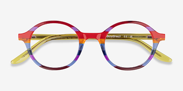 Striped Rainbow Love Wins -  Acétate Lunettes de vue