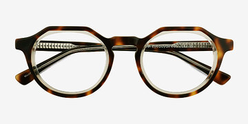 Tortoise Clear Discord -  Acétate Lunettes de vue