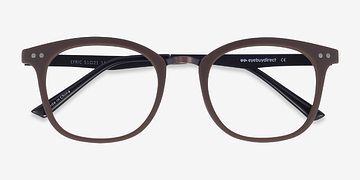 Brun Lyric -  Plastique Lunettes de vue