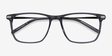 Gris Envision -  Légèreté Acetate, Metal Lunettes de vue