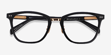 Noir Biblio -  Acetate, Metal Lunettes de vue