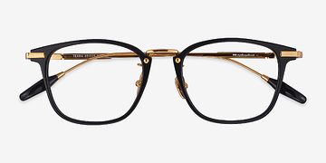Noir Terra -  Mode Acetate, Metal Lunettes de vue