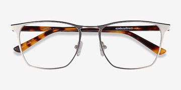 Silver & Tortoise Jacob -  Acetate, Metal Lunettes de vue