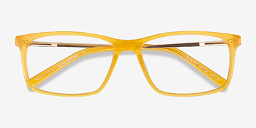 Jaune Marvel -  Mode Acetate, Metal Lunettes de vue