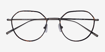 Tortoise  Gunmetal Huxley -  Métal Lunettes de vue