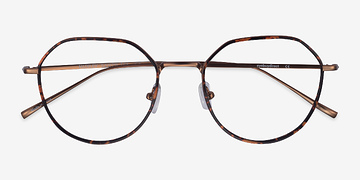 Tortoise  Bronze Huxley -  Métal Lunettes de vue
