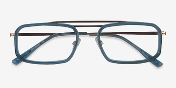 Teal  Gold Watson -  Métal Lunettes de vue