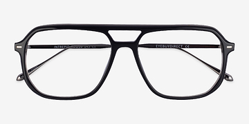 Black Gunmetal Intrepid -  Métal Lunettes de vue