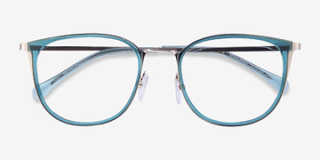 Clear Teal Gold Midland -  Métal Lunettes de vue