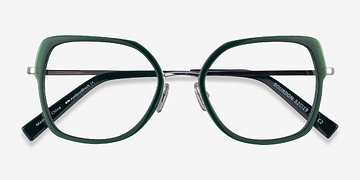 Green Silver Bourdon -  Métal Lunettes de vue