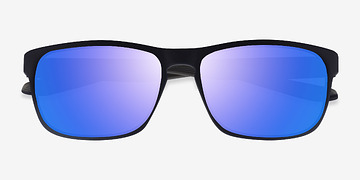 Matte Blue Gray Kick -  Plastique Lunettes de soleil