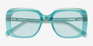 Crystal Green Cilla -  Acétate Lunettes de soleil