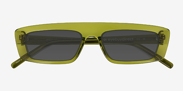 Crystal Olive Green Novo -  Acétate Lunettes de soleil